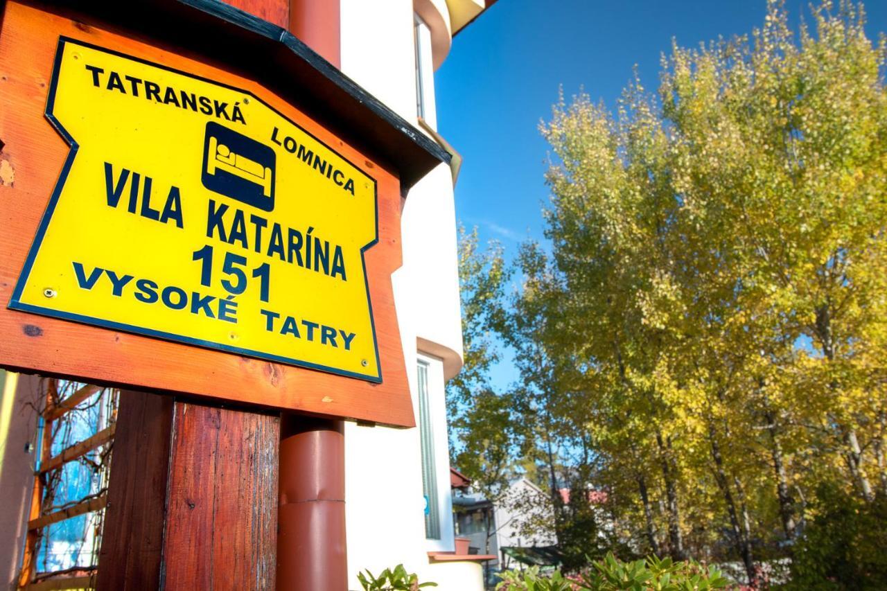 Vila Katarina 151 Tatranská Lomnica Eksteriør billede